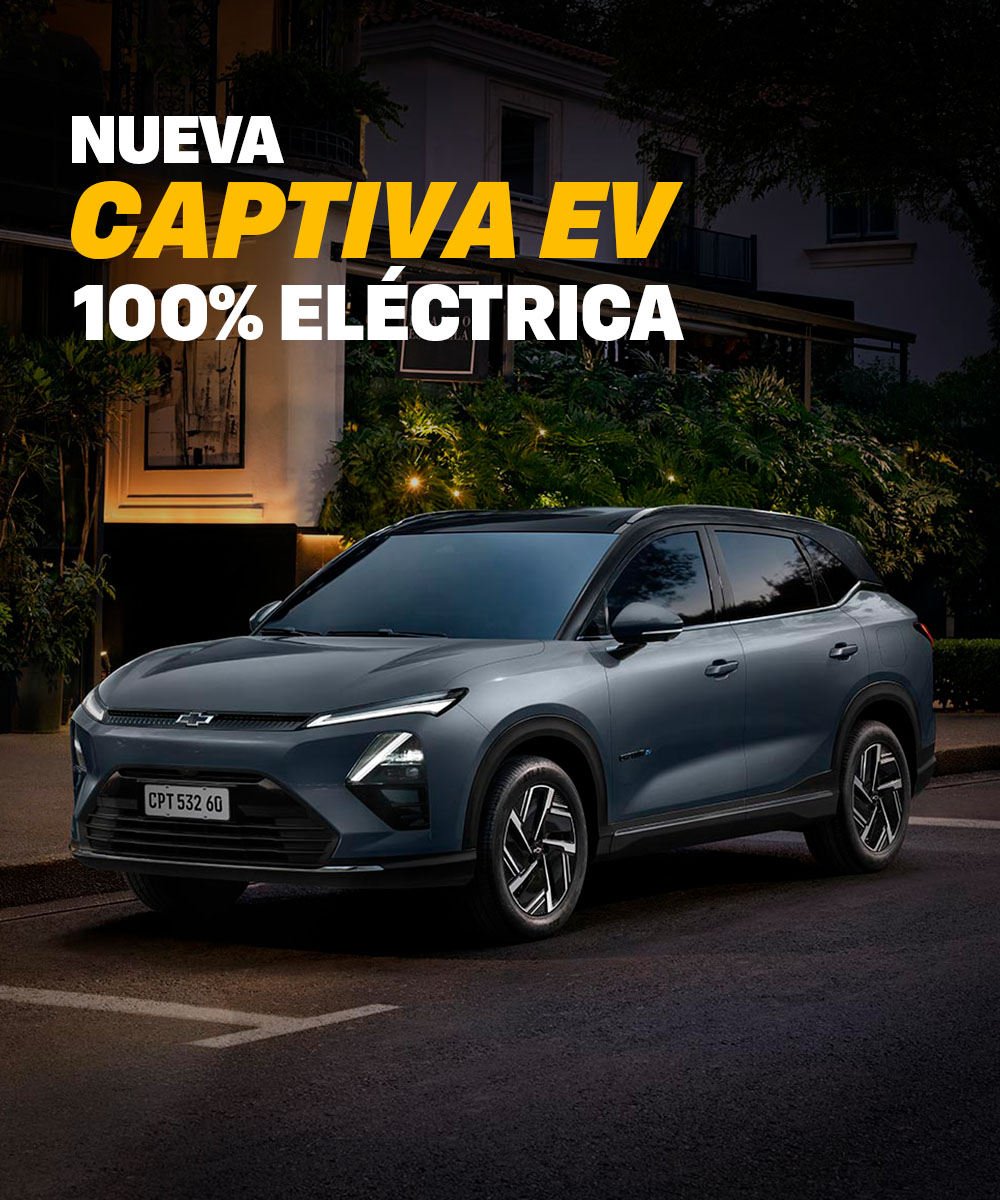 Nueva Chevrolet Captiva EV 100% eléctrica