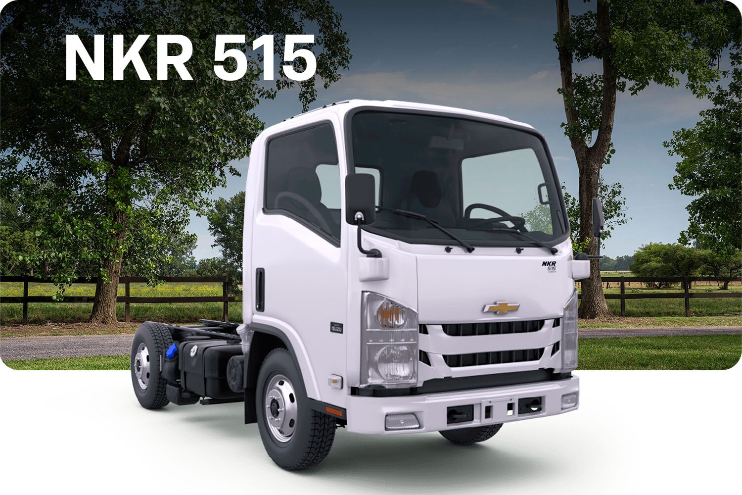 Camión Chevrolet NKR 515 ágil para la ciudad y el trabajo