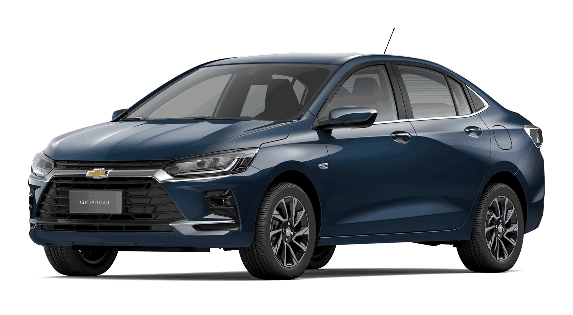 Chevrolet Onix sedán Premier azul atlántico
