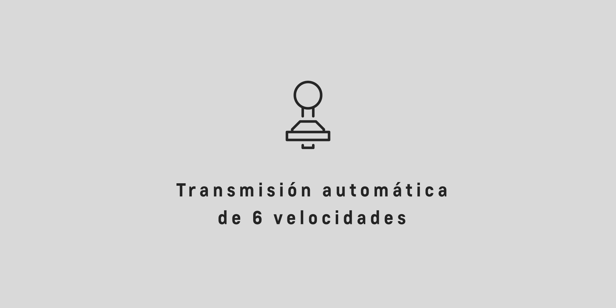 Icono transmisión automática - Chevrolet Onix Sedán
